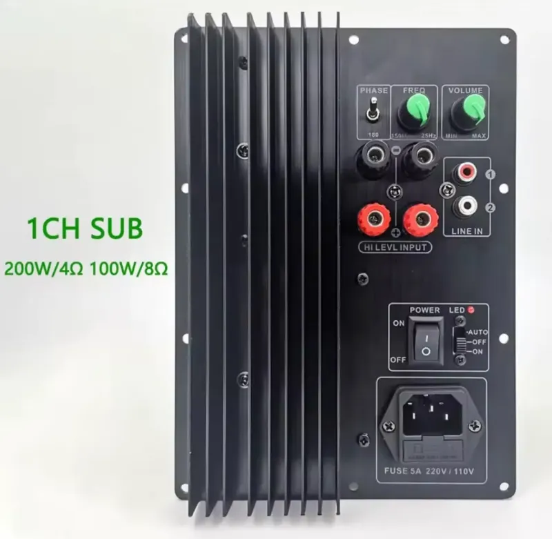 Subwoofer Amplifiers