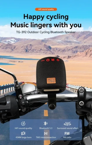 TSG TG-392 Waterproof Bluetooth Bicycle Speaker