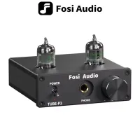 Fosi Audio P2 integrated Portable Headphone Amplifier Vacuum Tube Amp Mini HiFi Stereo Audio with Low Ground Noise for Headphone