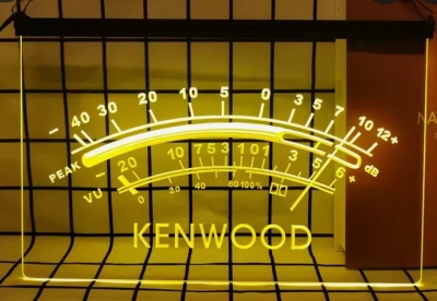 Kenwood VU Meter LED Sign