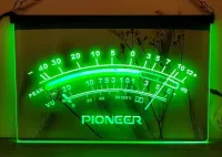 Pioneer VU Meter LED Sign