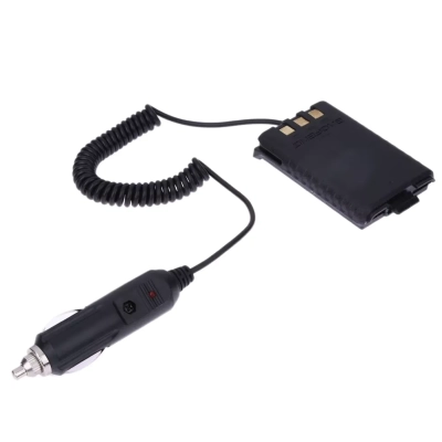 For Baofeng UV-5R Series 12V Car Battery Eliminator for Dual Band Radio UV5R UV5RA UV5RE 1.48m Length