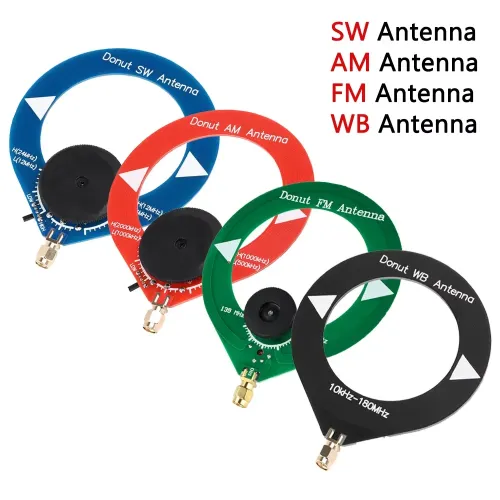 Mini Loop Antenna Module Donut Antenna module SW Shortwave Antenna AM Medium FM Antenna Wave Antenna Broadband Reception Antenna