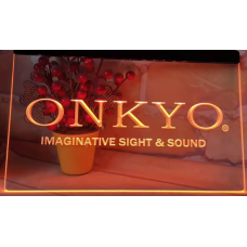 Onkyo Simulated Neon LED Sign
