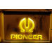 Pioneer Stereo Logo Simulated Neon LED Sign