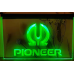 Pioneer Stereo Logo Simulated Neon LED Sign