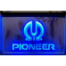 Pioneer Stereo Logo Simulated Neon LED Sign