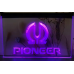 Pioneer Stereo Logo Simulated Neon LED Sign