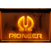 Pioneer Stereo Logo Simulated Neon LED Sign