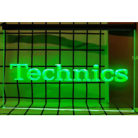 Technics Simulated Neon LED Sign