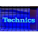 Technics Simulated Neon LED Sign